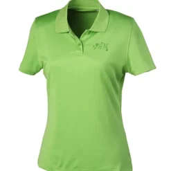 Vansport Omega Solid Mesh Tech Polo - Ladies' - Laser Etched