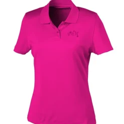 Vansport Omega Solid Mesh Tech Polo - Ladies' - Laser Etched