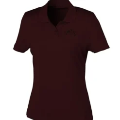 Vansport Omega Solid Mesh Tech Polo - Ladies' - Laser Etched