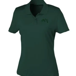 Vansport Omega Solid Mesh Tech Polo - Ladies' - Laser Etched