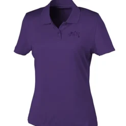 Vansport Omega Solid Mesh Tech Polo - Ladies' - Laser Etched