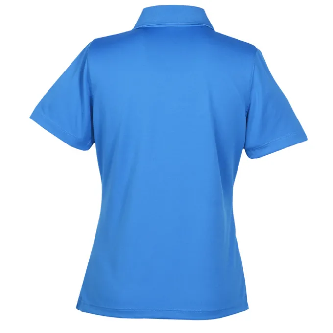 Vansport Omega Solid Mesh Tech Polo - Ladies' - Laser Etched