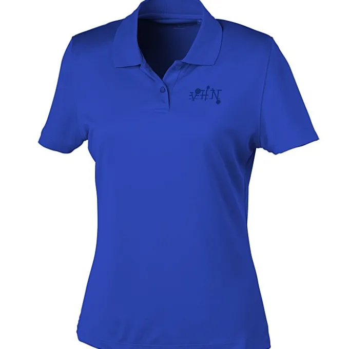 Vansport Omega Solid Mesh Tech Polo - Ladies' - Laser Etched