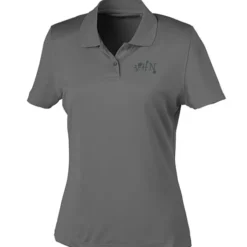 Vansport Omega Solid Mesh Tech Polo - Ladies' - Laser Etched