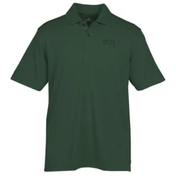 Vansport Omega Solid Mesh Tech Polo - Men's - Laser Etched
