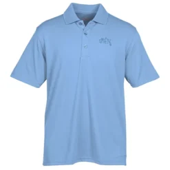 Vansport Omega Solid Mesh Tech Polo - Men's - Laser Etched