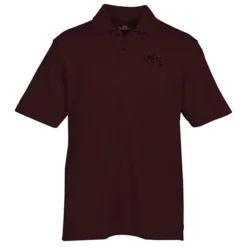 Vansport Omega Solid Mesh Tech Polo - Men's - Laser Etched