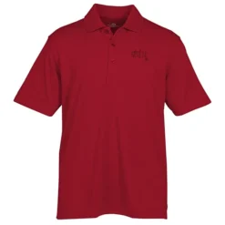 Vansport Omega Solid Mesh Tech Polo - Men's - Laser Etched