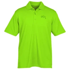 Vansport Omega Solid Mesh Tech Polo - Men's - Laser Etched