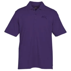 Vansport Omega Solid Mesh Tech Polo - Men's - Laser Etched