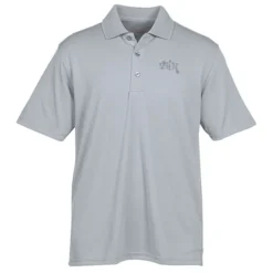 Vansport Omega Solid Mesh Tech Polo - Men's - Laser Etched
