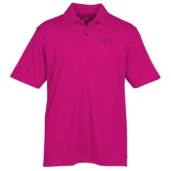 Vansport Omega Solid Mesh Tech Polo - Men's - Laser Etched
