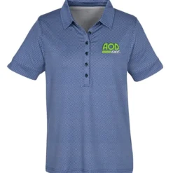 Vansport Pro Eagle Diamond Print Polo - Ladies'