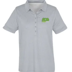 Vansport Pro Eagle Diamond Print Polo - Ladies'