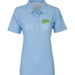 Vansport Pro Eagle Diamond Print Polo - Ladies'