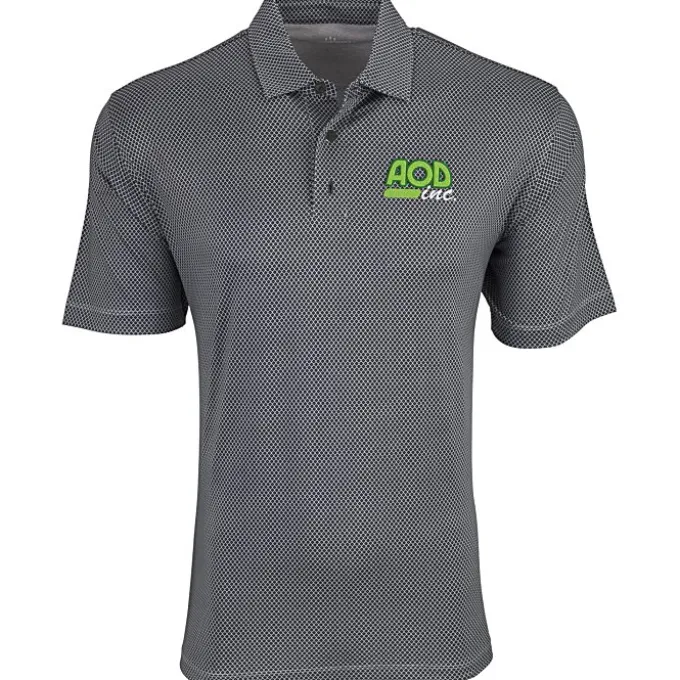 Vansport Pro Eagle Diamond Print Polo - Men's