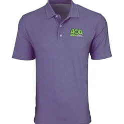 Vansport Pro Eagle Diamond Print Polo - Men's