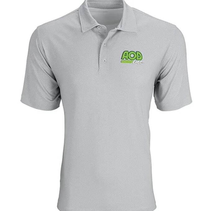 Vansport Pro Eagle Diamond Print Polo - Men's