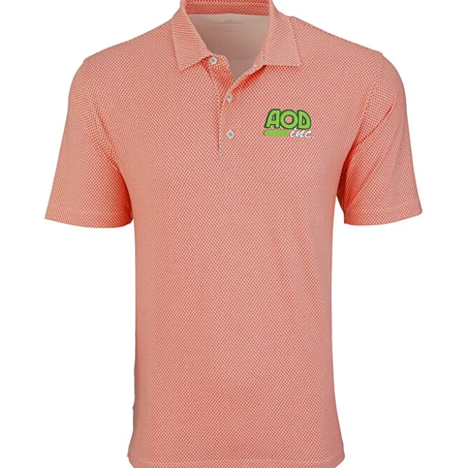 Vansport Pro Eagle Diamond Print Polo - Men's