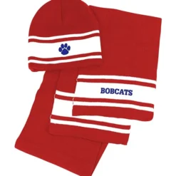 Varsity Beanie and Scarf Set
