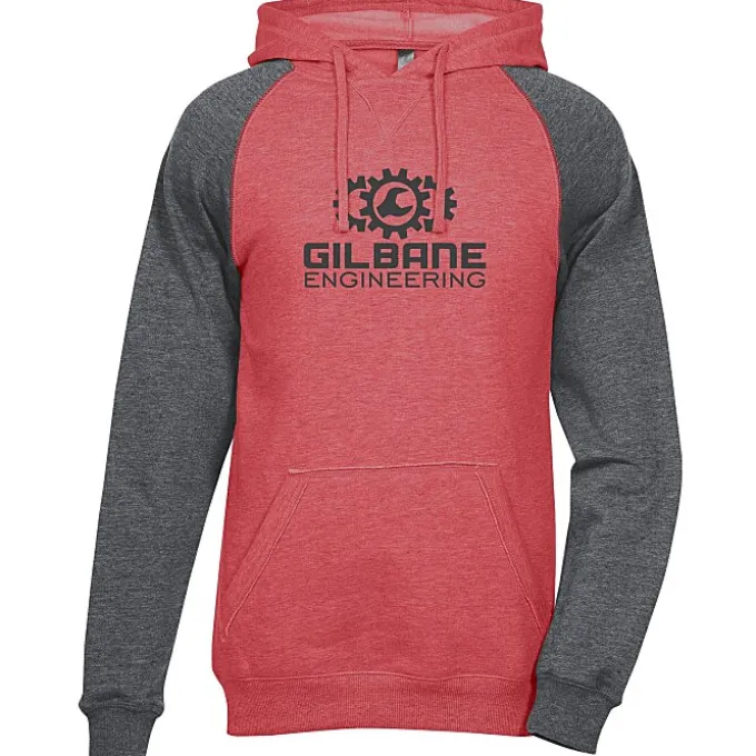 Varsity Fleece Raglan Hoodie - Men's - Screen