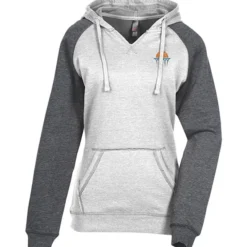 Varsity Fleece Raglan Hoodie - Ladies' - Embroidered