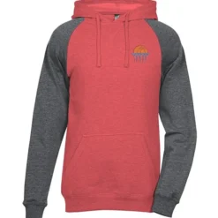 Varsity Fleece Raglan Hoodie - Men's - Embroidered