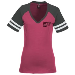 Varsity V-Neck T-Shirt - Ladies'