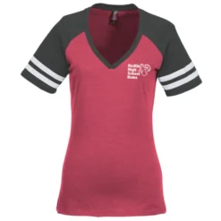 Varsity V-Neck T-Shirt - Ladies'