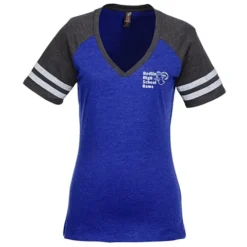 Varsity V-Neck T-Shirt - Ladies'