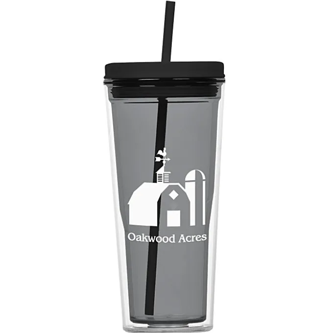 Vast Acrylic Tumbler with Straw - 21 oz - 24 hr