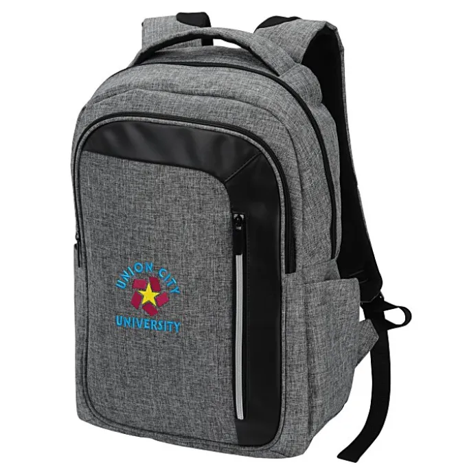 Vault RFID Security Laptop Backpack - Embroidered