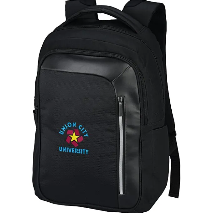 Vault RFID Security Laptop Backpack - Embroidered