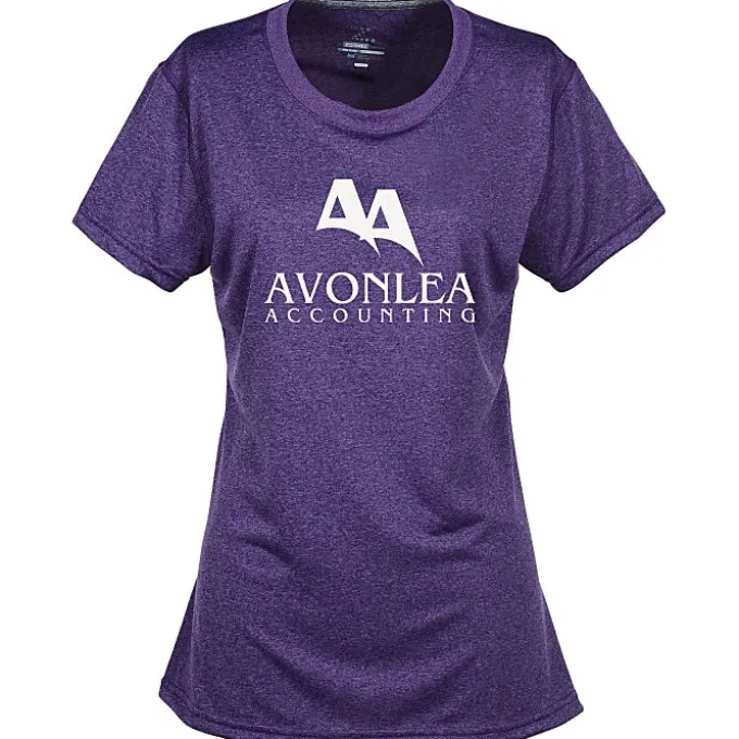 Vegas Heathered Performance T-Shirt - Ladies'