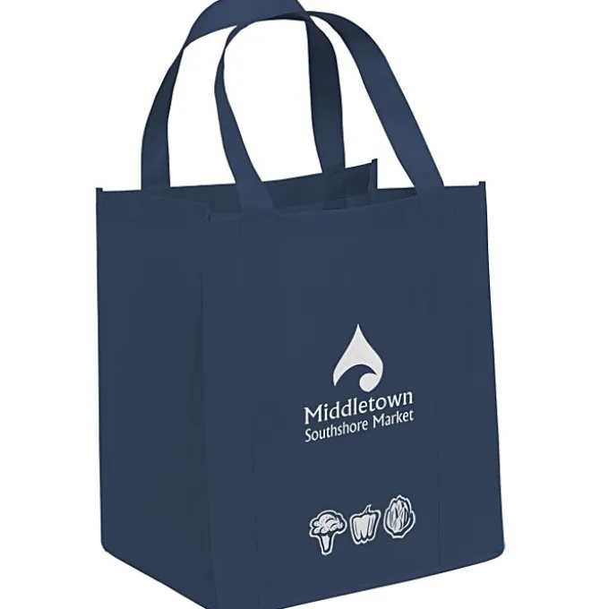 Veggie Print Big Thunder Tote - 15 inches x 13 inches