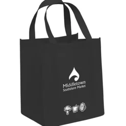Veggie Print Big Thunder Tote - 15 inches x 13 inches