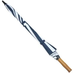 Vented Golf Umbrella with Wooden Handle - 58-inch Arc