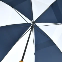 Vented Golf Umbrella with Wooden Handle - 58-inch Arc