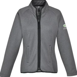 Venture Heathered Stripe Full-Zip - Ladies'