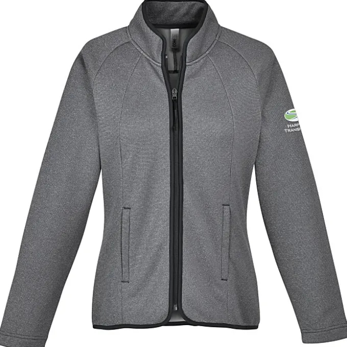 Venture Heathered Stripe Full-Zip - Ladies'