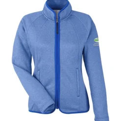 Venture Heathered Stripe Full-Zip - Ladies'