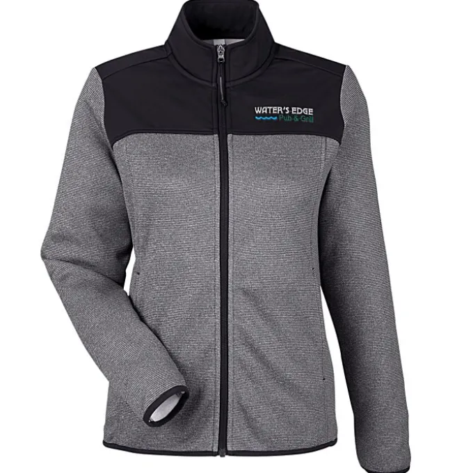 Venture Heathered Stripe Hybrid Jacket - Ladies'