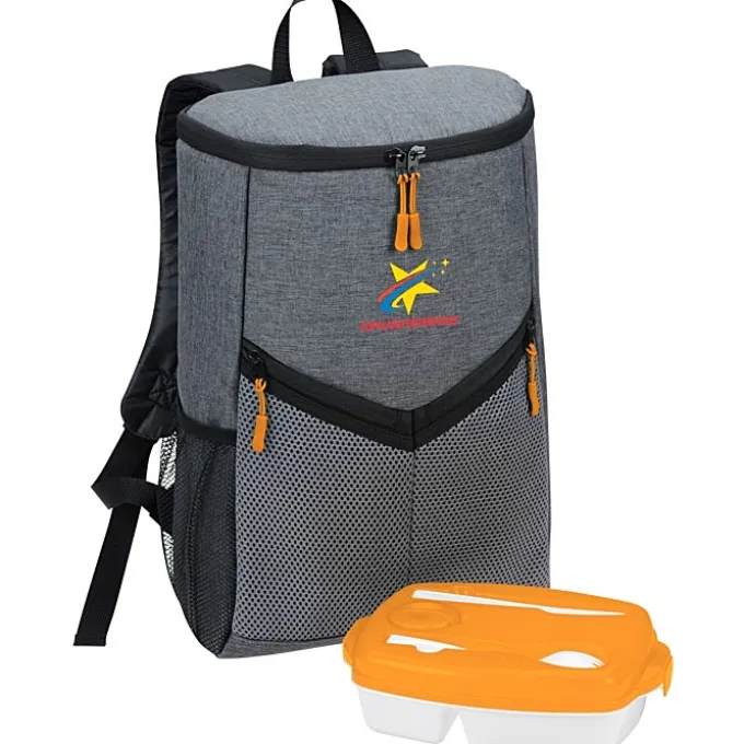 Victory Locking Lid Backpack Set
