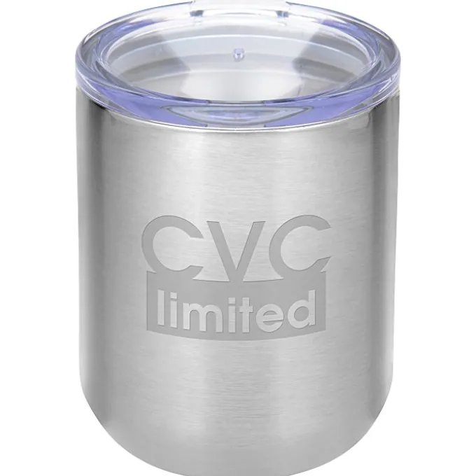Viking Lowball Vacuum Tumbler - 10 oz - Laser Engraved