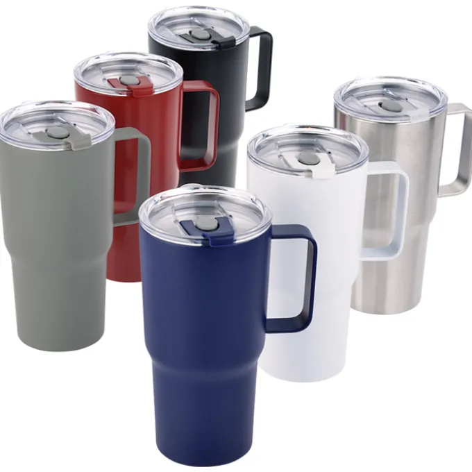 Viking Nova Vacuum Mug with Straw - 18 oz