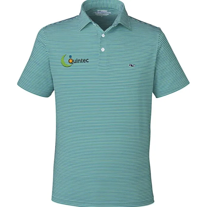 Vineyard Vines Bradley Stripe Sankaty Polo