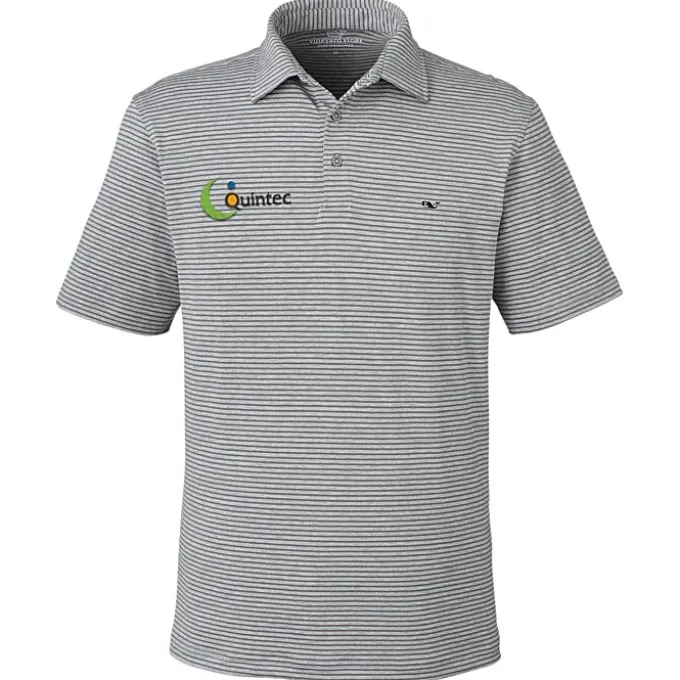 Vineyard Vines Bradley Stripe Sankaty Polo