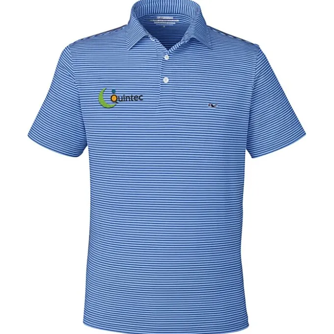 Vineyard Vines Bradley Stripe Sankaty Polo