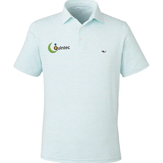 Vineyard Vines Bradley Stripe Sankaty Polo
