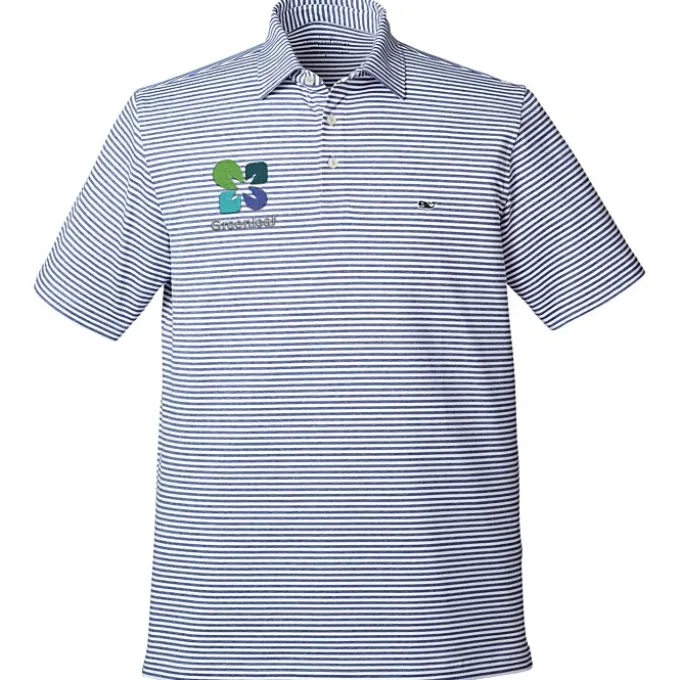 Vineyard Vines Heathered Winstead Sankaty Polo